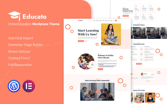 Educato - Online Education WordPress Theme